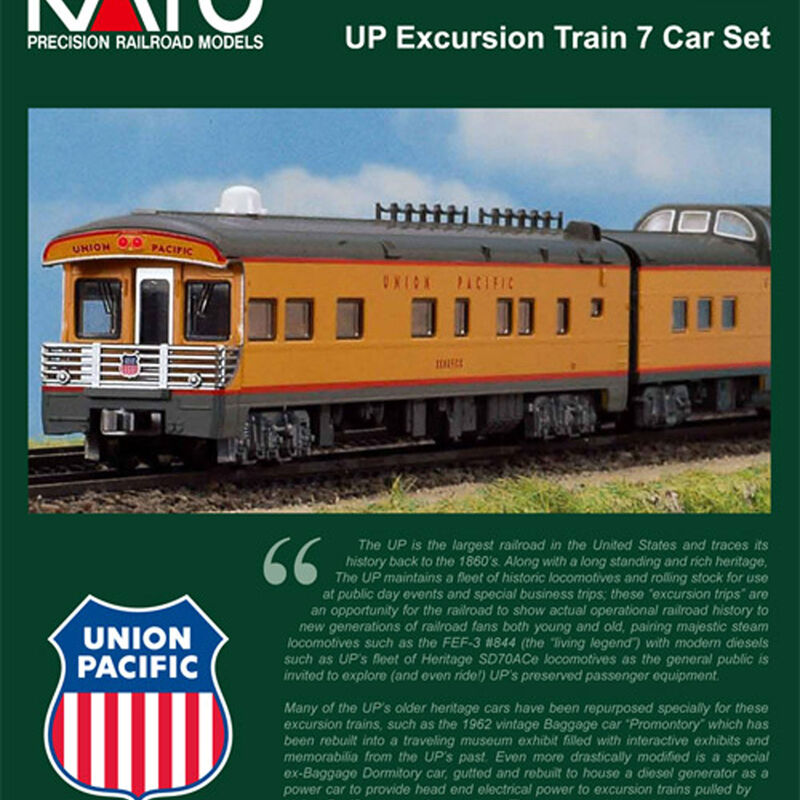 N Passenger Set UP Excursion Train (7)