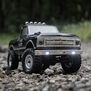 1/24 SCX24 1967 Chevrolet C10 4X4 RTR Brushed Rock Crawler (Battery & Charger Included), Black