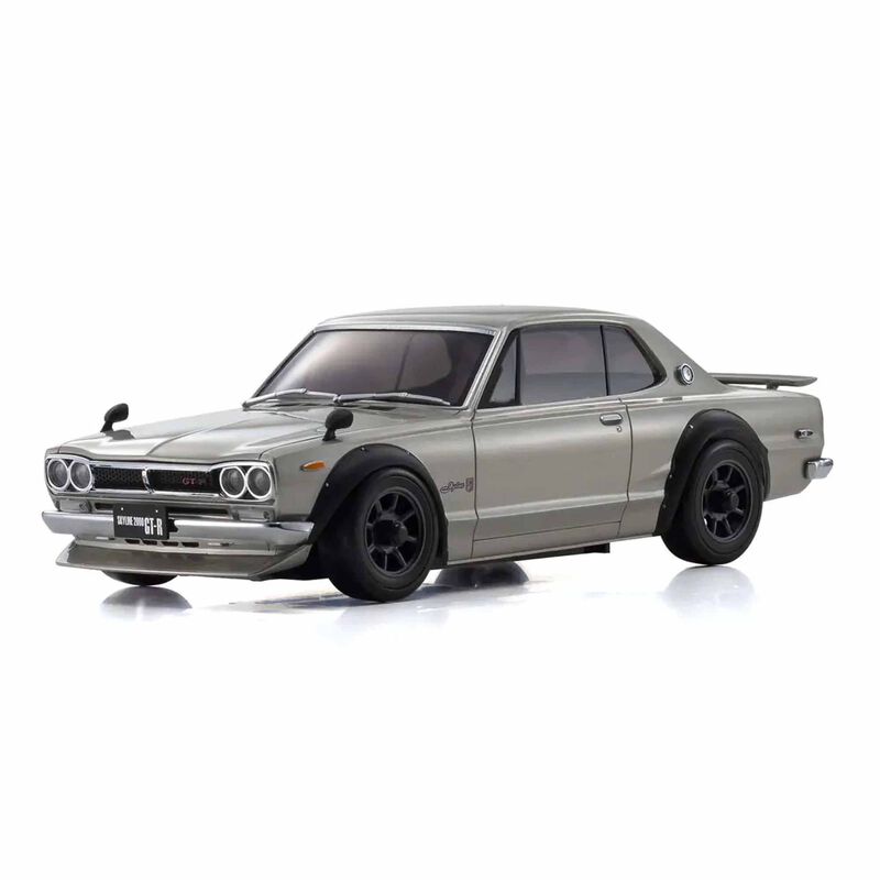 1/28 Nissan Skyline 2000GT-R MR-04 2WD Touring Car RTR, Silver