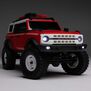1/24 SCX24 Ford Bronco Heritage Edition 4X4 RTR Brushed Rock Crawler (Battery & Charger Included), Red