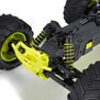 1/10 GORGON 2WD RTR Brushed Monster Truck (Battery & Charger Included), Yellow