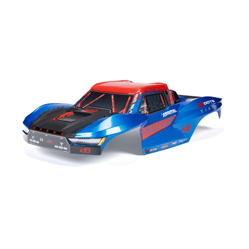 1/10 FURY Painted Decaled Trimmed Body Set, Blue