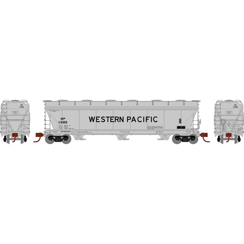 N ACF4600 Covered Hoppers, WP #11989