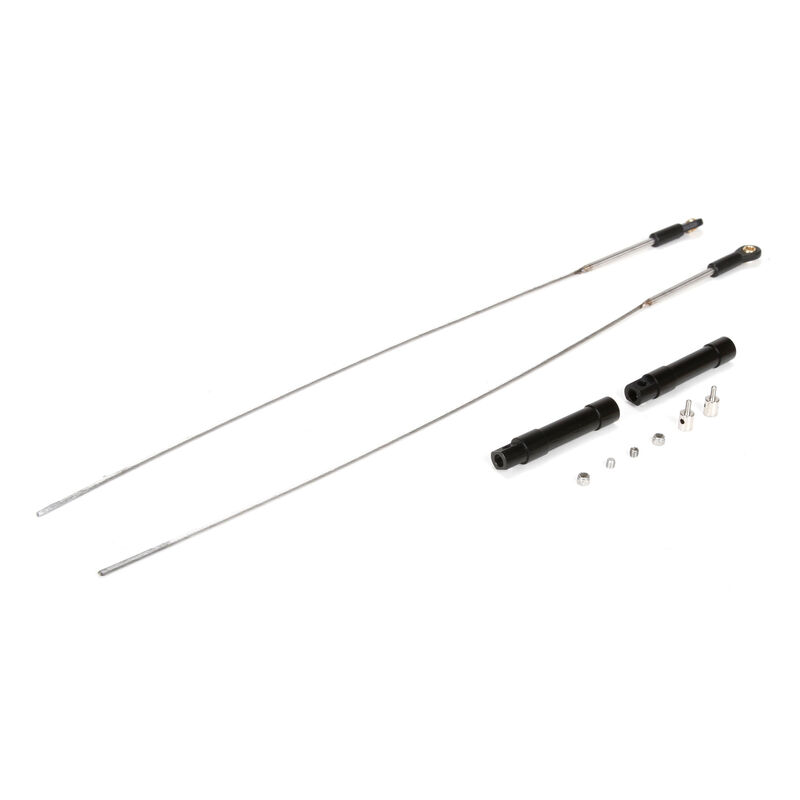 Rudder Pushrod Set: Zelos 36
