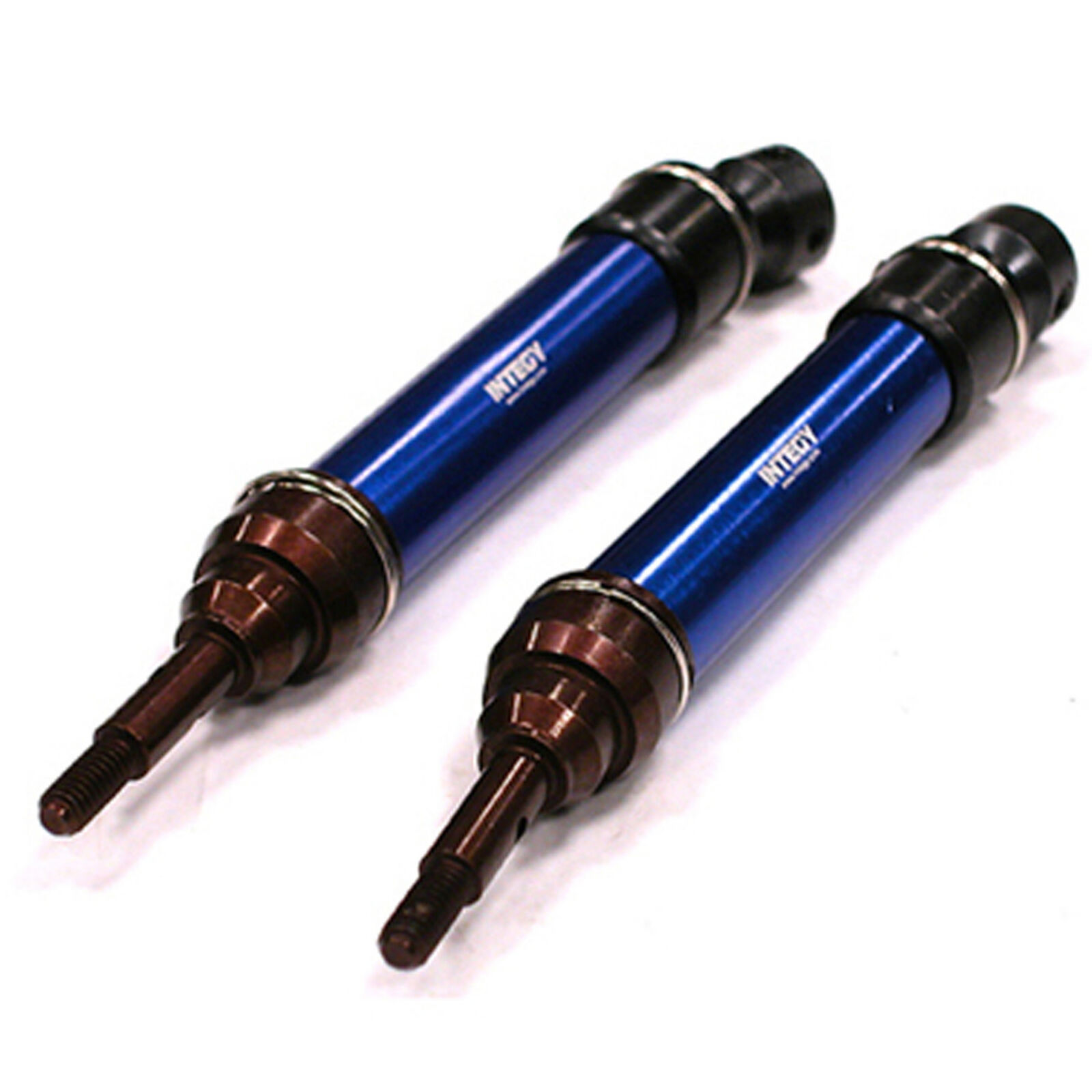 XHD Steel Front Universal Driveshafts, Blue: Traxxas Slash, Stampede (4x4)