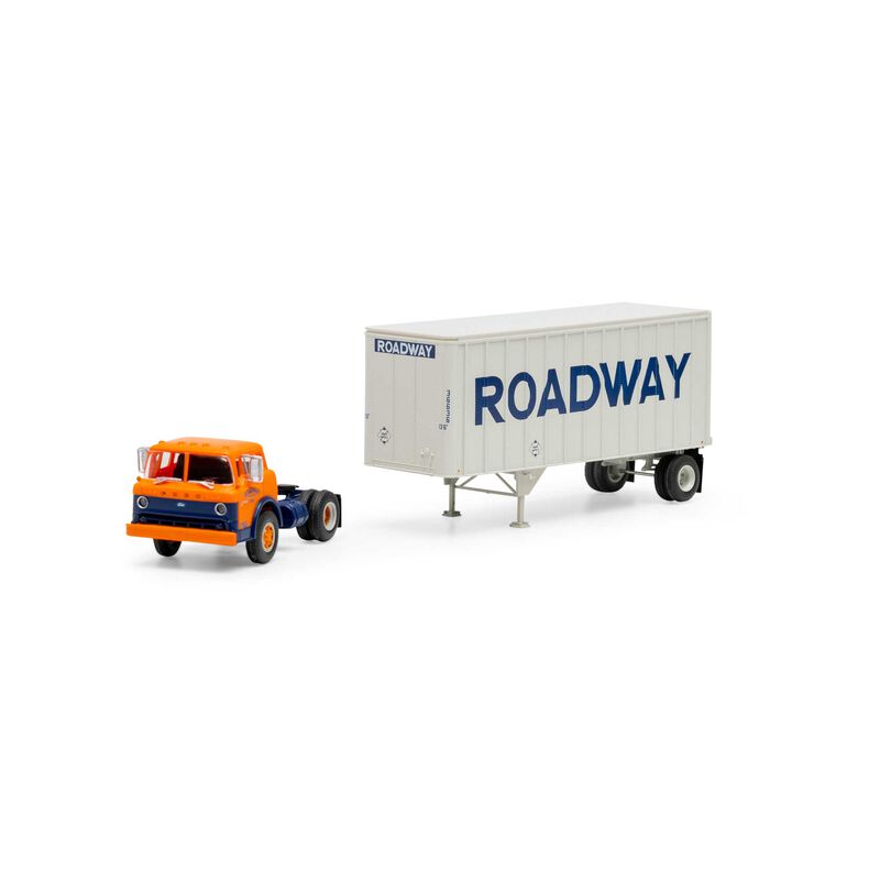 HO RTR Ford C/28' Trailer, Roadway #1