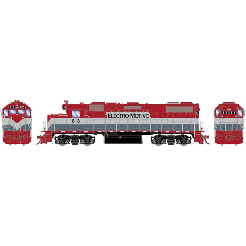 HO GP38-2 Locomotive, EMD Lease #813