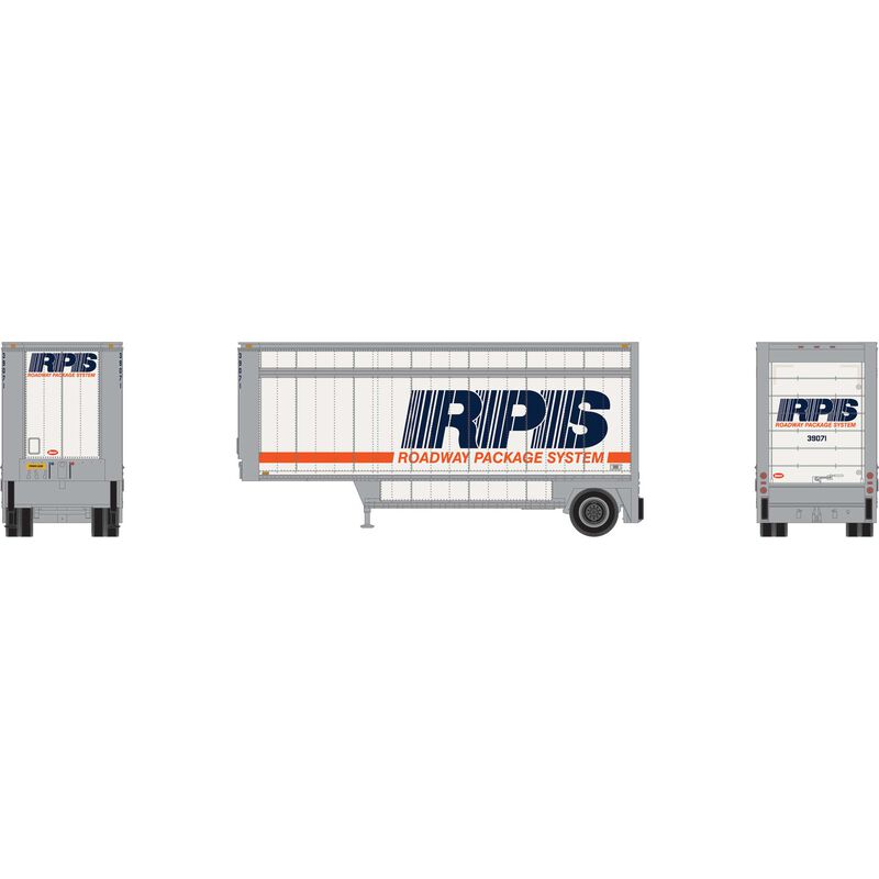 HO ATH 28' Parcel (PUP) Trailer, RPS #39071