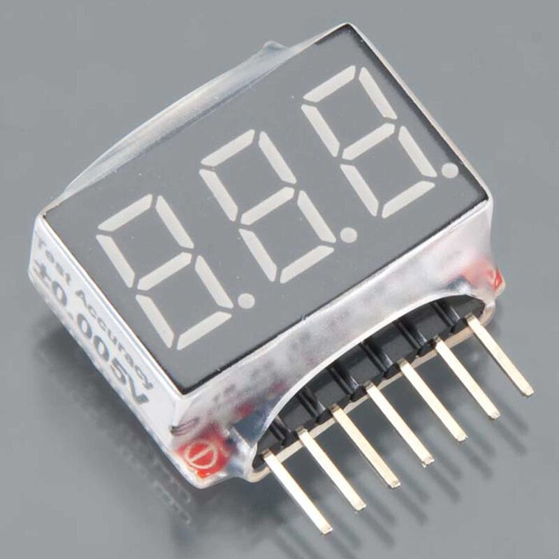 Type II Digital Voltage Checker LiPo Battery