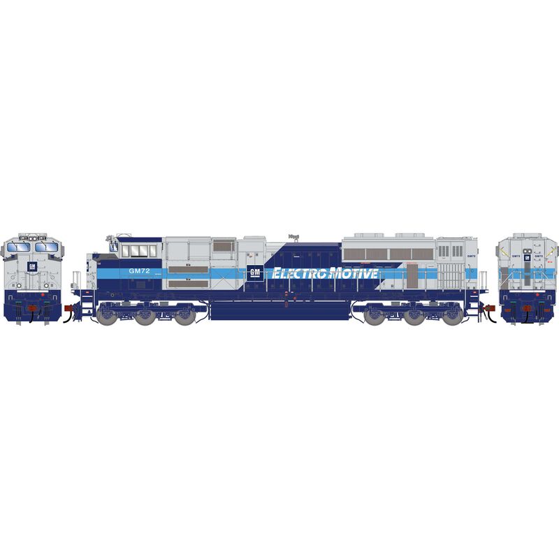 HO GEN SD70ACE Locomotive, EMDX Demonstrator #GM72