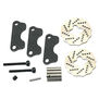 Carbon Dual Steel Wave Brake Disk Kit: Traxxas Jato 3.3