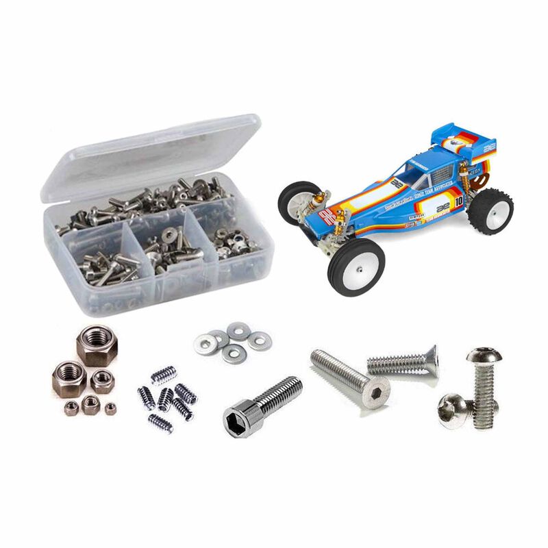Associated RC10 Graphite 1/10th (#6030) Stainless Steel Screw Kit