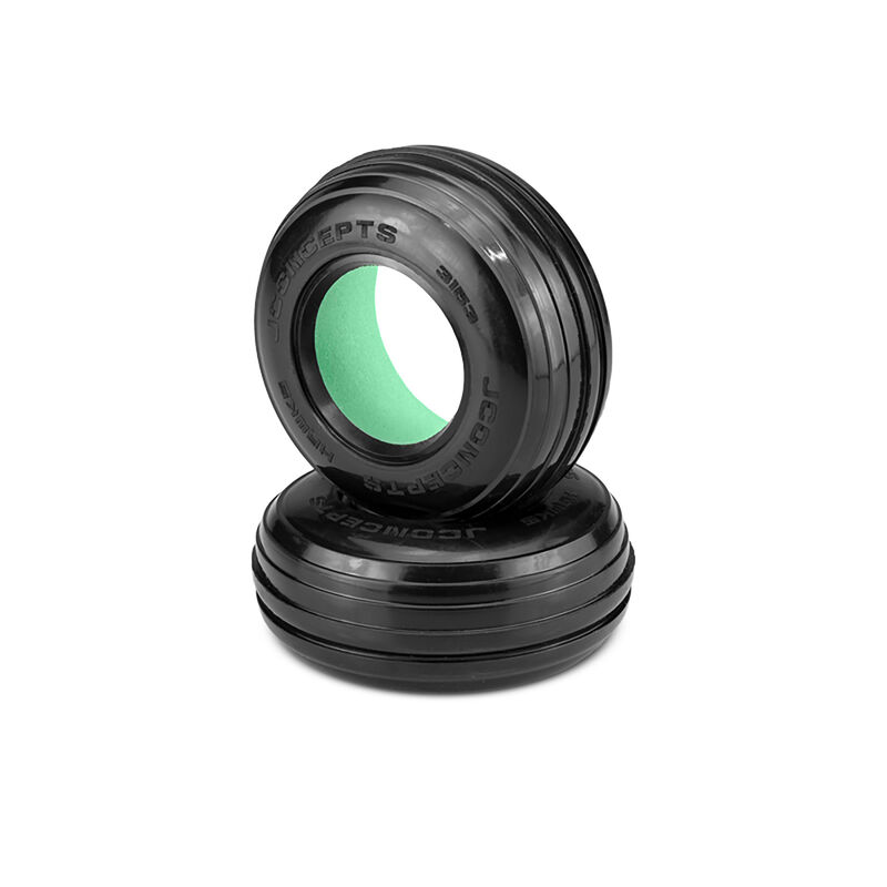 1/10 Hawk 3.0&rdquo; Short Course Truck Tires with Inserts, Yellow Compound (2)