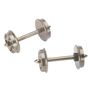 HO Wheel Set, 36"/Flat Back (12)