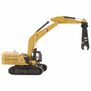 1:87 Cat 395 Next Generation Hydraulic Excavator - Mass Excavator Version with Metal Tracks