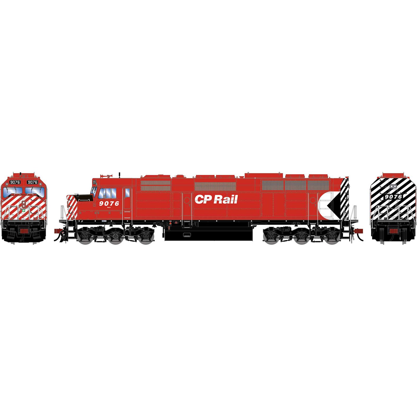 HO GEN F45 Locomotive w/DCC & Sound, Legendary Liveries CP #9076