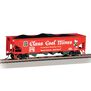 40' Quad Hopper Car - CHRISTMAS - NP&S® CLAUS COAL MINES - HO Scale