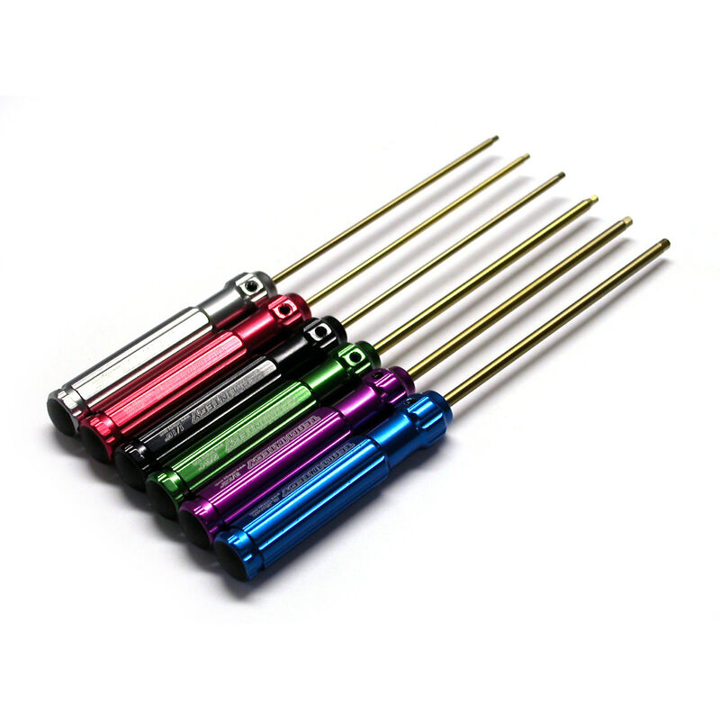 Hex Wrench Set, Ti-Nitride (6)