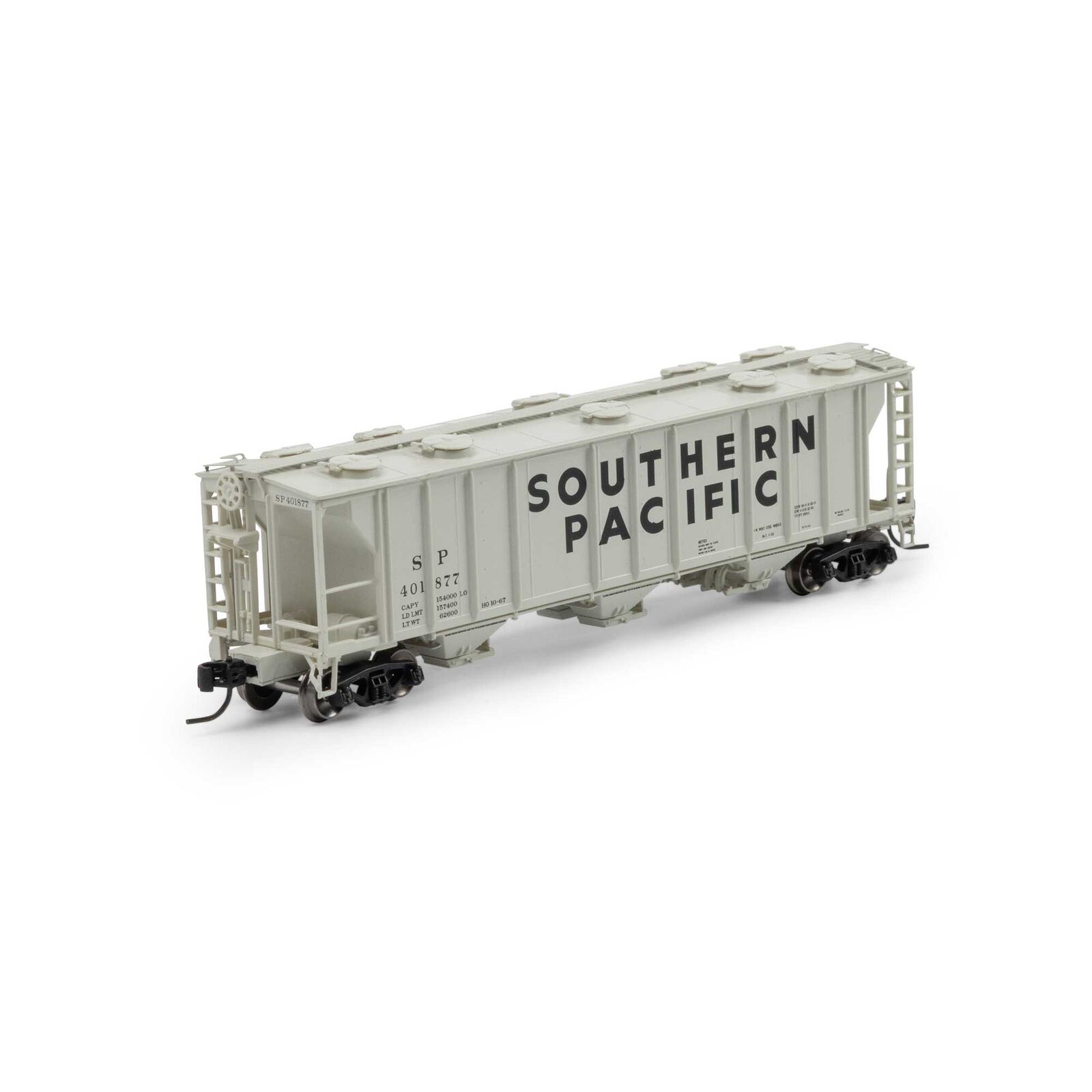 N PS-2 2893 3-Bay Covered Hopper, SP #401877