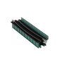 N 17.6"  Single Curve Girder Bridge Grn 15 degree