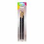 3 Piece Premium Flat Brush Set