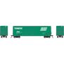 HO RND 50' High-Cube Smooth Side Box Car, CR #153534
