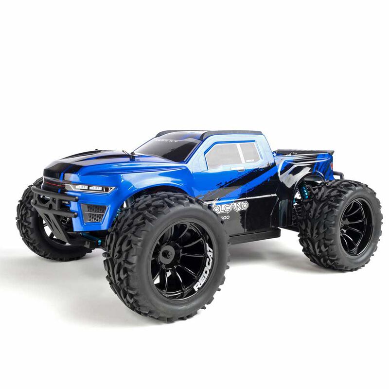 1/10 Volcano EPX PRO 4WD Brushless Monster Truck RTR, Blue