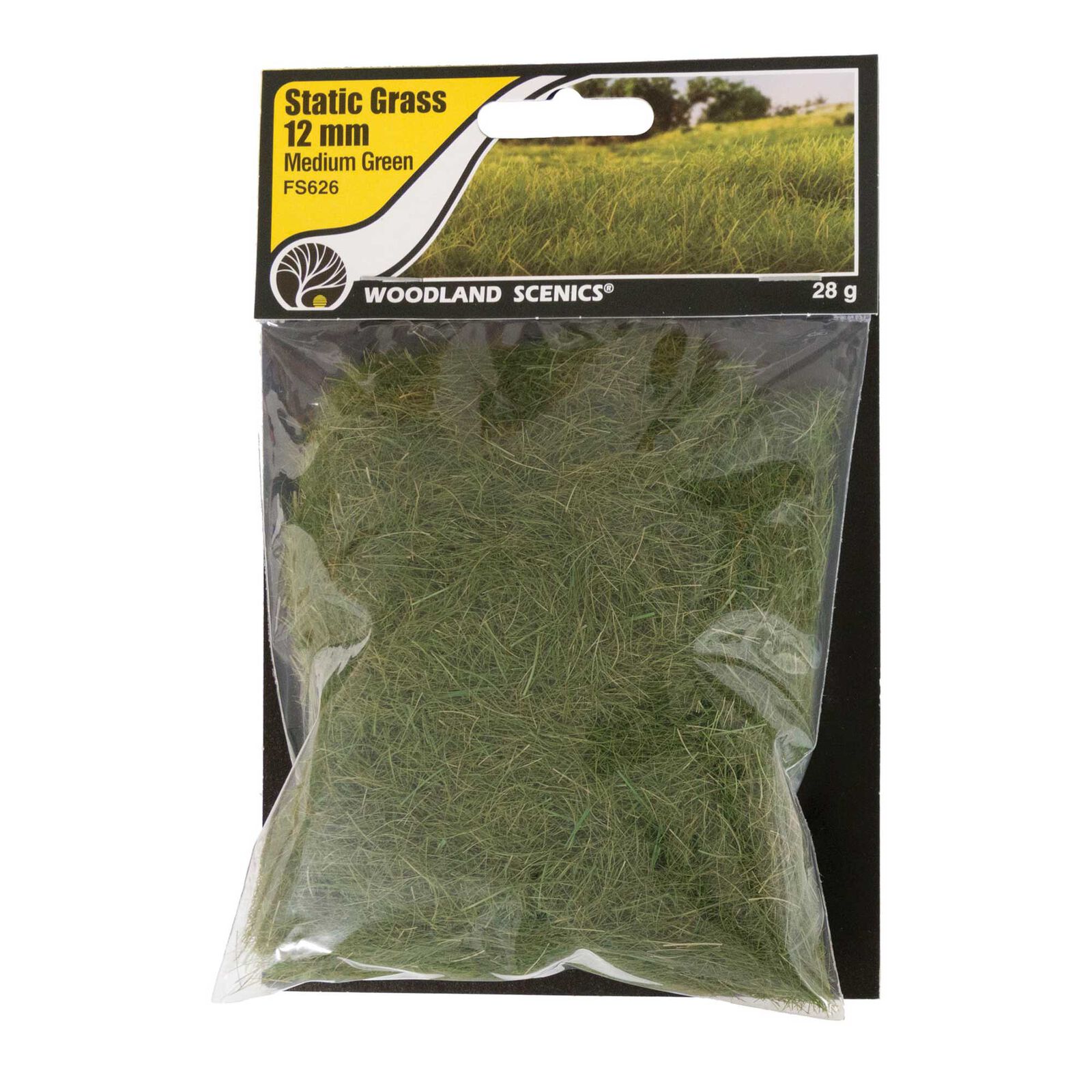 Static Grass Medium Green 12mm