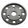 Spur Gear, Blackened Steel, 32P, 58T: Axial Wraith