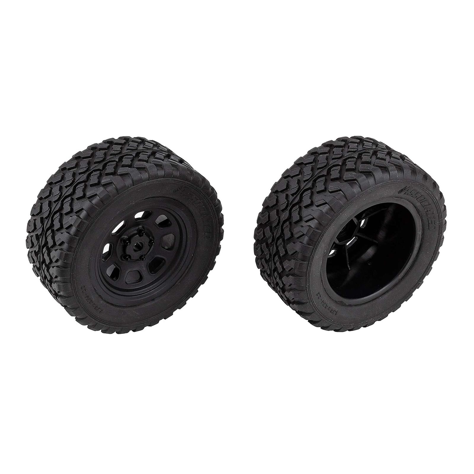 Pre-Mounted Rear Wheels & Tires, 1/10 Team Associated Pro2 LT10SW