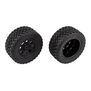Pre-Mounted Rear Wheels & Tires, 1/10 Team Associated Pro2 LT10SW