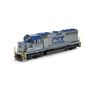 HO GP40-2 Locomotive with DCC & Sound, CSXT #6427