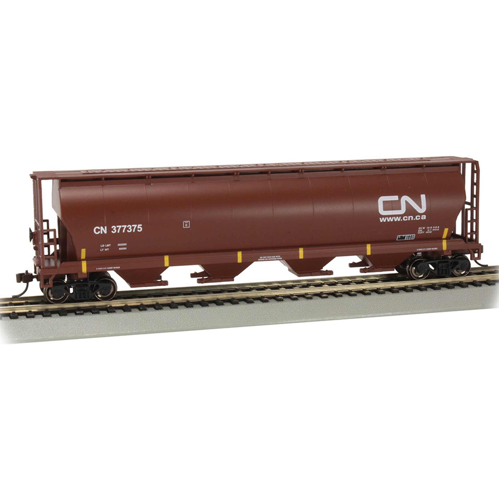 HO Canadian National #377375, Oxide Red