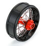 1/4 Pro-Spec Aluminum V2 Bead Rear Wheel Black/Red (1): Promoto-SM