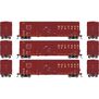 HO ATH 50' FMC 5327 12' Plug Door Box Car, WC #21163/21209/21271 (3)