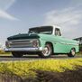 1/10 FAZER Mk2 FZ02L 1966 Chevy C10 Fleetside 4WD Pickup, Light Green