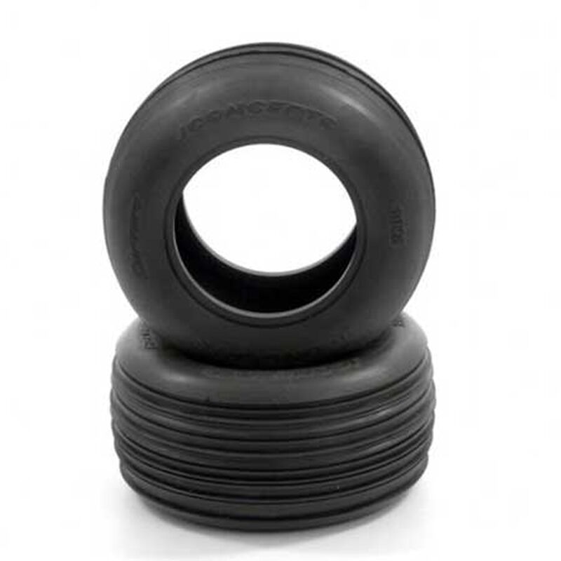 1/10 Carver 2.2” Truggy Tires and Inserts, Blue Compound (2)