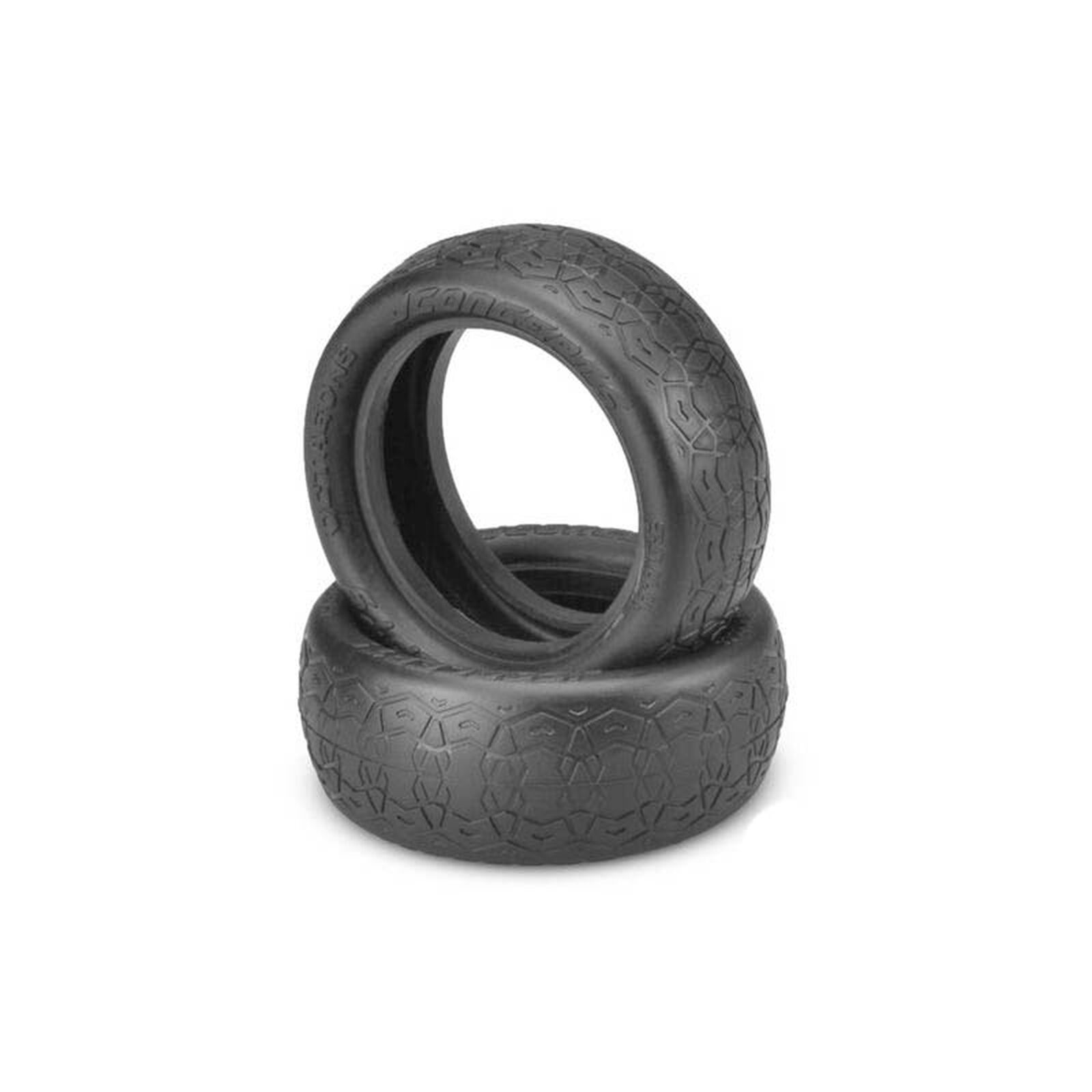 1/10 Octagons 2.2” Front 4x4 Buggy Tires and Inserts, Green Compound (2)