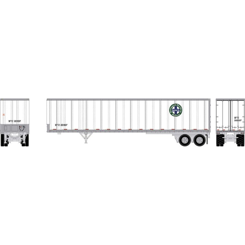 N ATH 45' Fruehauf Z-Van Trailer Smooth Side, SFTZ #221937