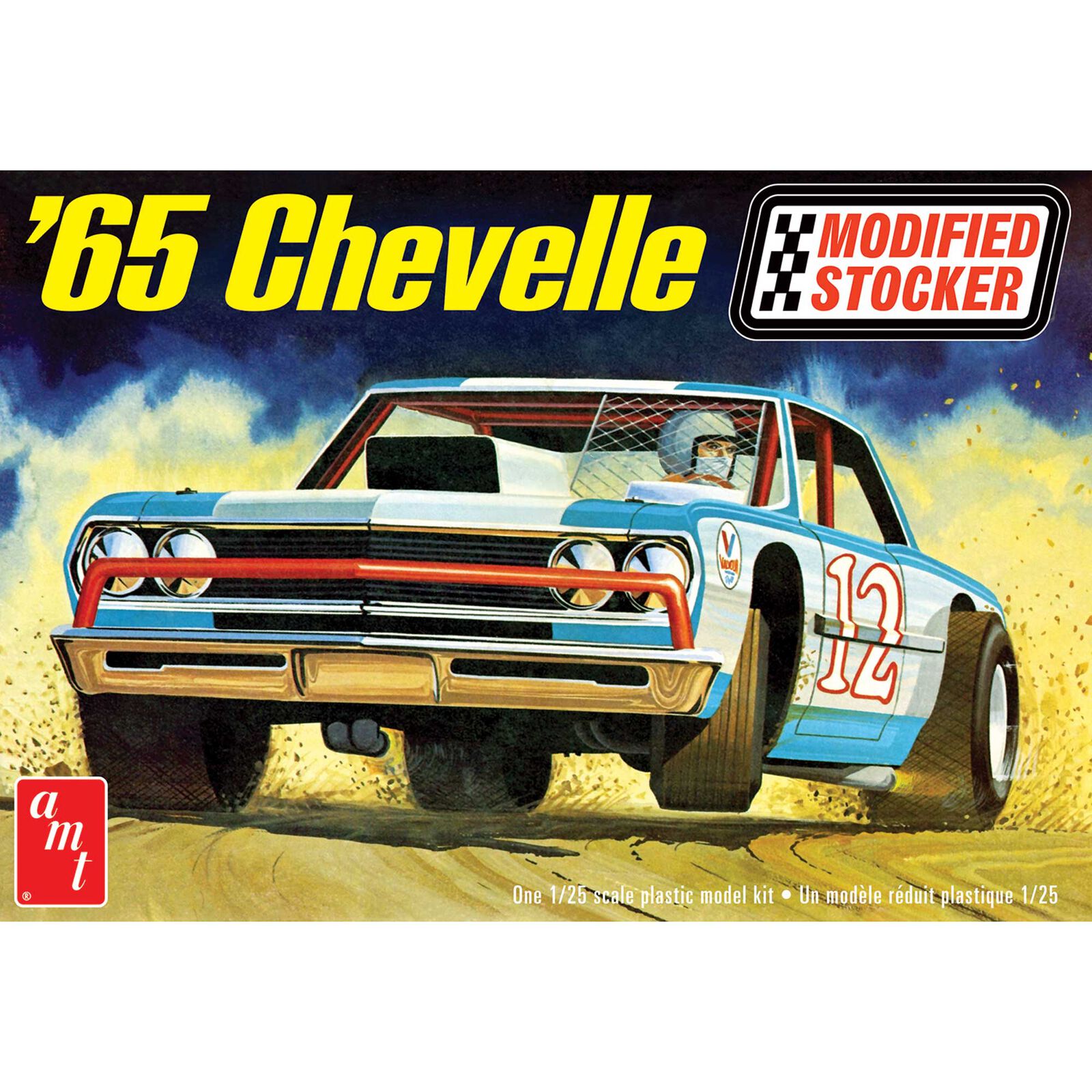 1/25 1965 Chevelle Modified Stocker Model Kit