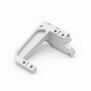Aluminum Servo Mount, 1/10 H10 Optic 4x4 Trail Buggy, Silver