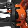 Front Caster Blocks, Black Anodized: Axial Yeti
