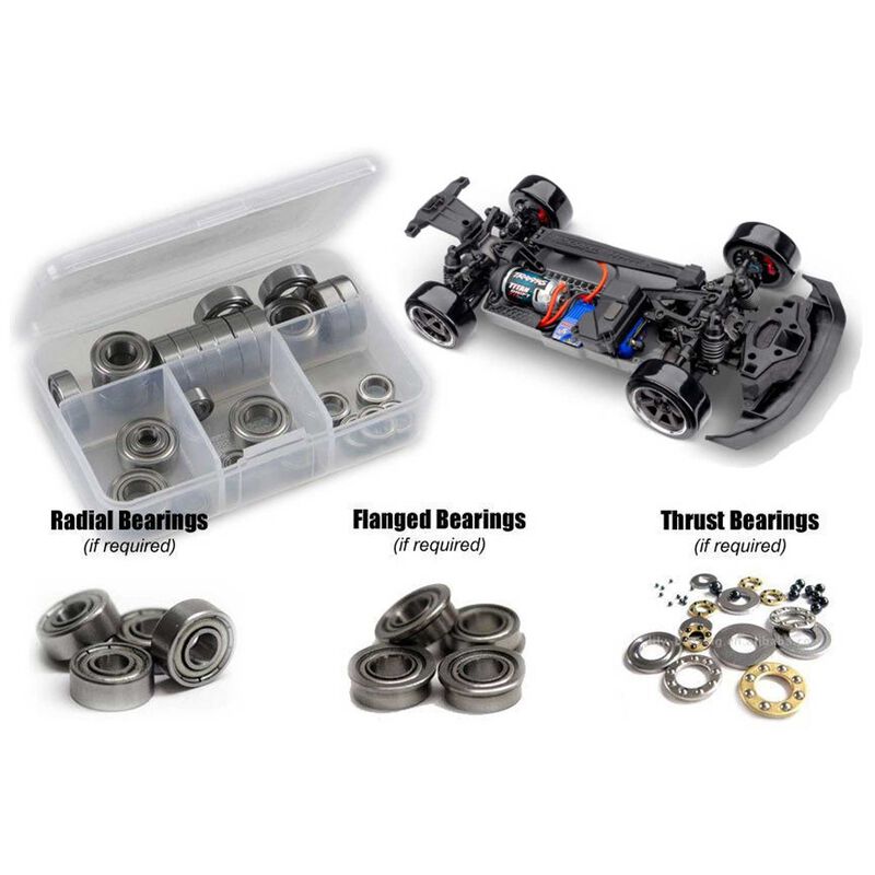 Metal Shielded Bearing Kit, 1/10 Traxxas 4-Tec