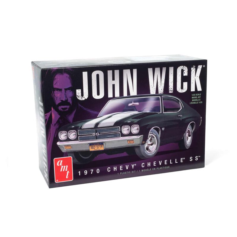 1/25 1970 Chevy Chevelle John Wick Model Kit