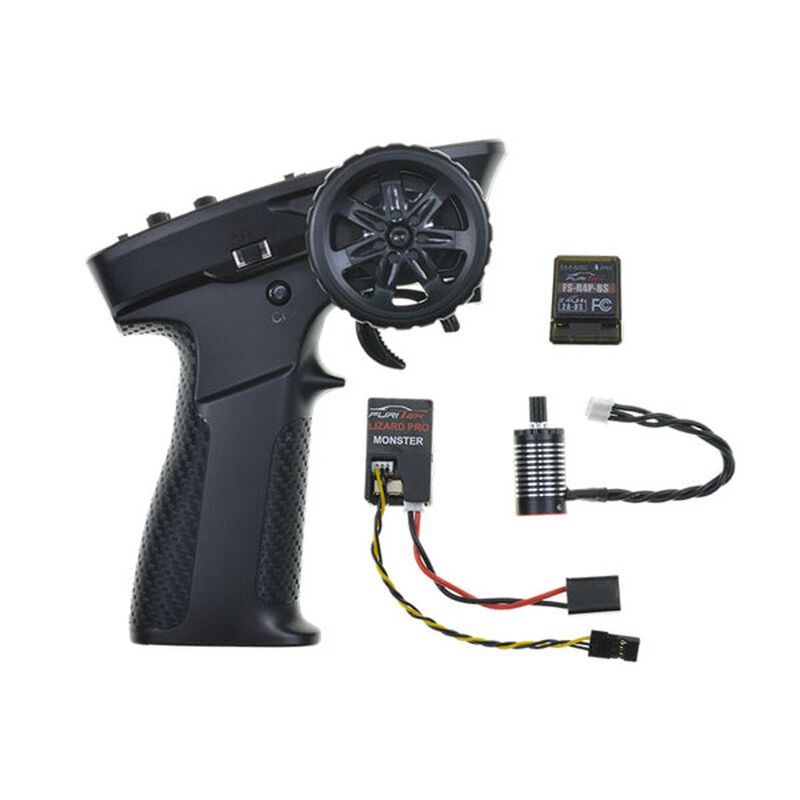 Monster Brushless Motor & ESC Combo with Transmitter & Receiver: TRX-4MT