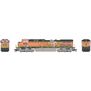 HO GEN AC4400CW Locomotive, Primed For Grime BNSF #5649