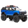 1/24 SCX24 2021 Ford Bronco 4X4 RTR Brushed Rock Crawler (Battery & Charger Included), Blue