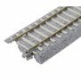 HO Concrete Tie Large-Radius Curve Track R, 1606mm