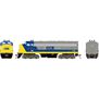 HO RND F7A Locomotive DCC-Ready, CSXT #116