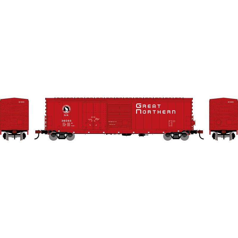 HO ATH 50' ACF Combination Door Box Car, GN #36055